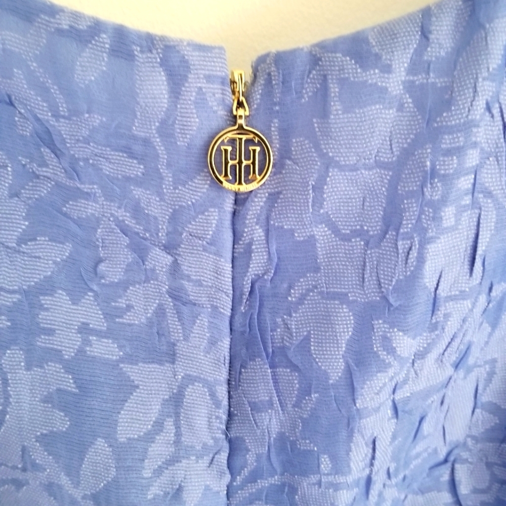 Tommy Hilfiger blue drop waist dress sleeveless NWT - Picture 6 of 7